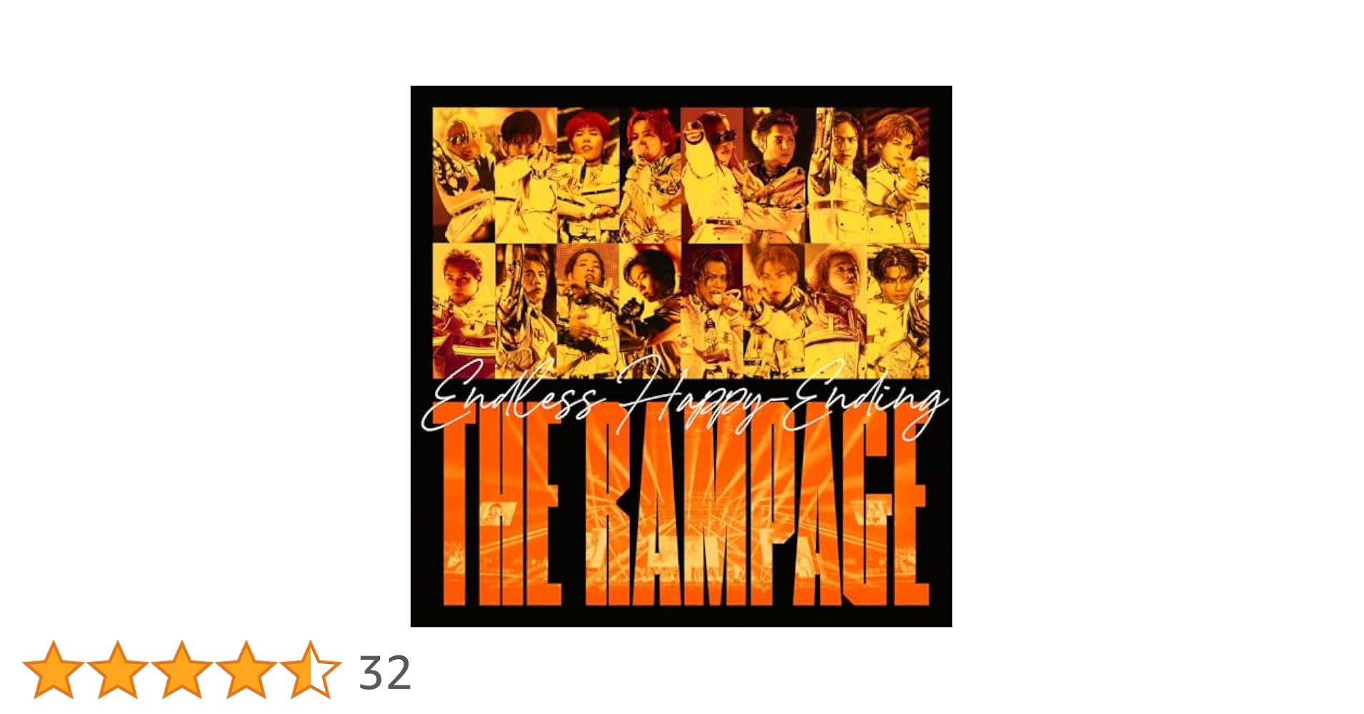 THE RAMPAGE - Endless Happy-Ending CD+DVD(live版) CDJapan : Endless Happy-Ending [CD + Blu-ray / LIVE Edition